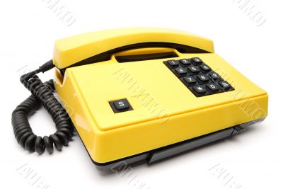 Yellow telephone