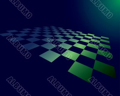 abstract checked board