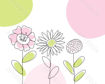 sketch greeting card