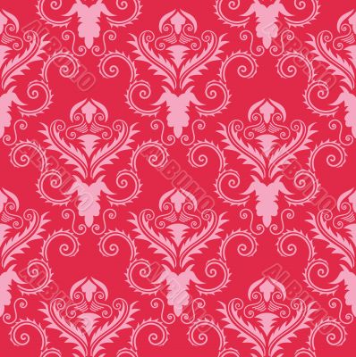 seamless damask background