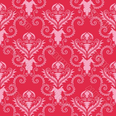 seamless damask background