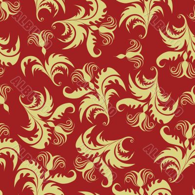 floral seamless background