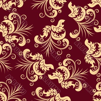 floral seamless background