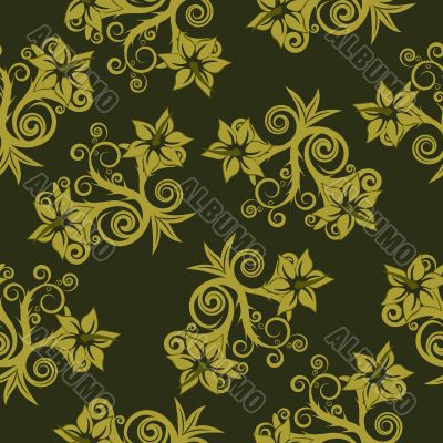 floral seamless background