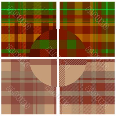 textile seamless pattern set 