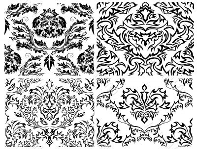 damask seamless pattern