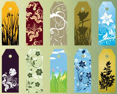 set of bookmarks