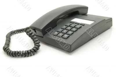 Grey telephone