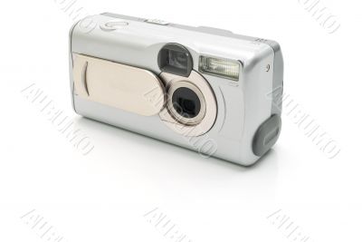 The silvery digital camera