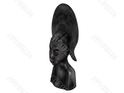 Old african statuette