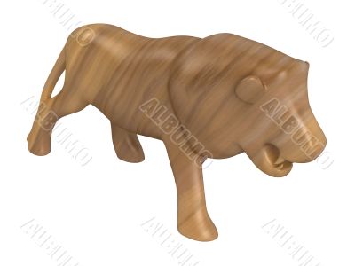 Animal statuette