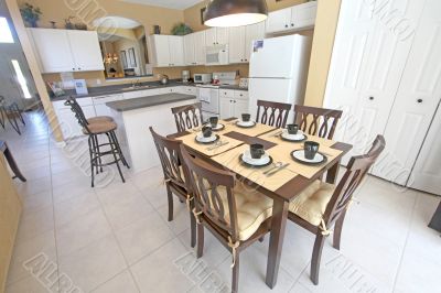 Kitchen and Dining Area