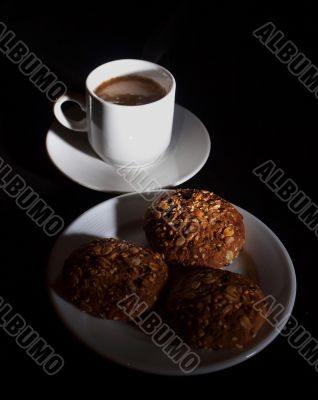 Coffee and biscuits