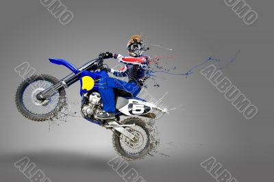 Motocross rider Motocross rider