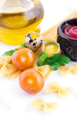 Pasta ingredients