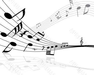 musical notes