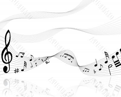 musical notes