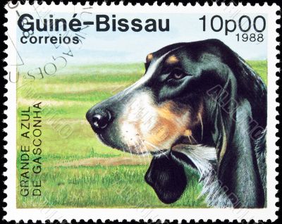 Grande Azul dog stamp.