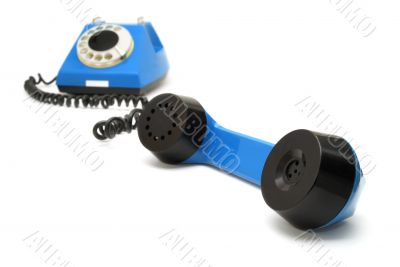 Blue telephone