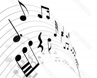 notes background notes background