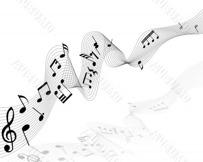 notes background