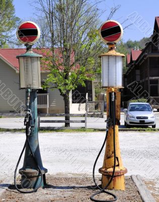 Gasoline Pumps from Generations Past