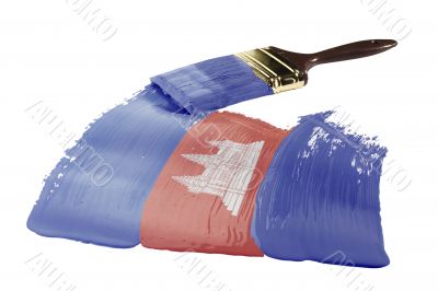 Cambodian Flag Cambodian Flag