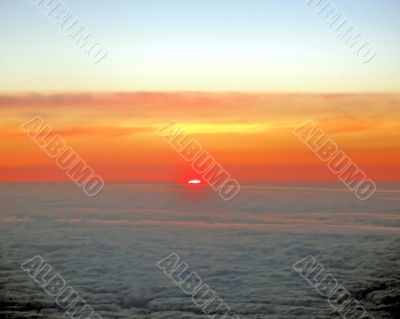 Aeroplane Sunset
