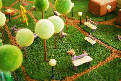 Garden miniature