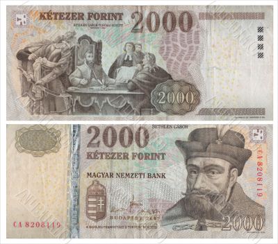 2000 Hungarian forints