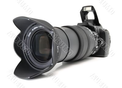 Black digital camera Black digital camera