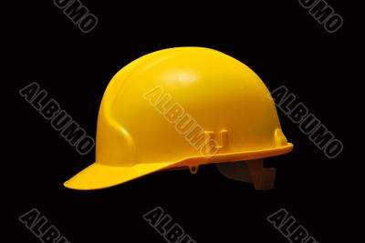 Yellow helmet