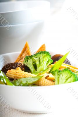 tofu beancurd and vegetables