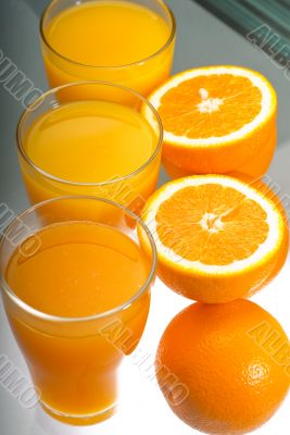 fresh orange juice