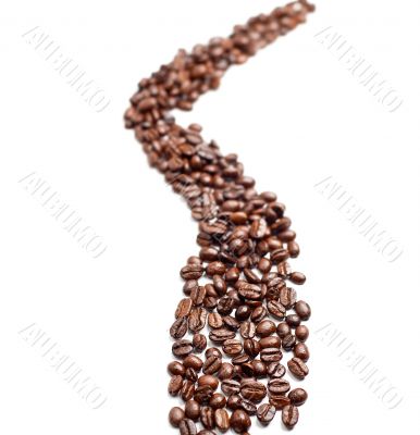 cofee beans road