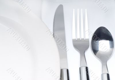 cutlery set on a table