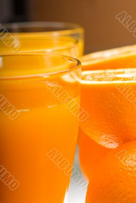 fresh orange juice