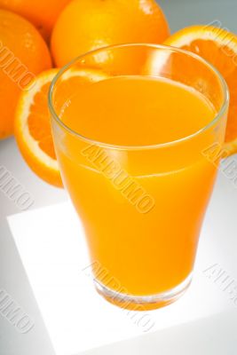 fresh orange juice