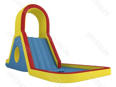 Inflatable children`s slide Inflatable children`s slide