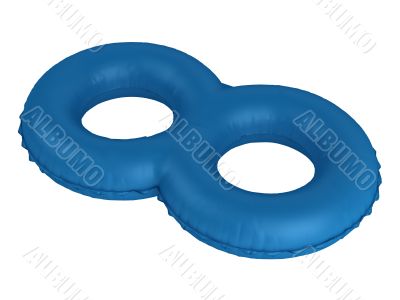Double swimming ring