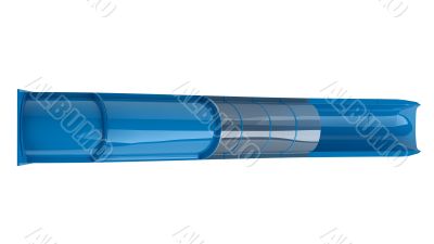 Blue waterslide Blue waterslide