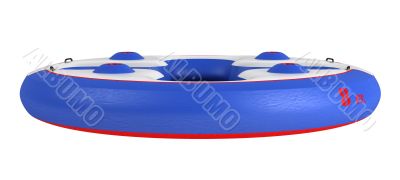 Inflatable party platform