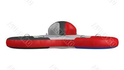 Inflatable party platform