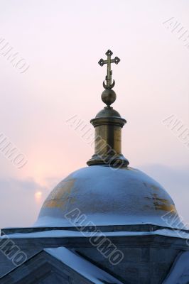 Small Dome of St.Isaac`s Cathedral