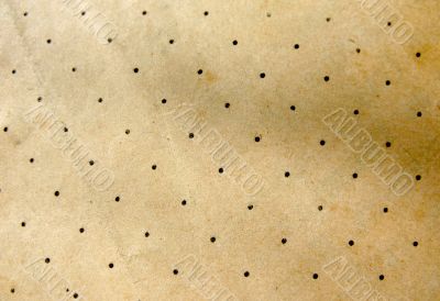 Texture of old paper with dots. Texture of old paper with dots.