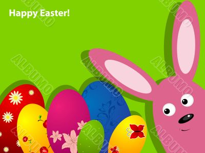 Easter greeting card