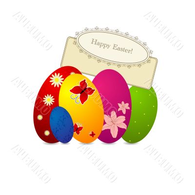 Easter greeting card