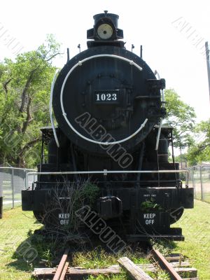 Locomotive front shot