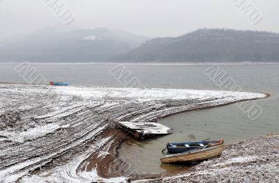 Alexander Stamboliiski Lake in the Winter