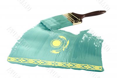 Flag of Kazakhstan